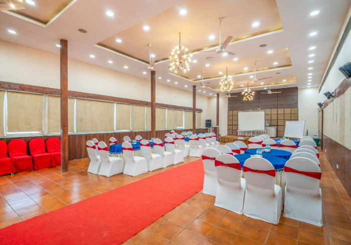 Orion hall at Hotel Varun, best hotel in Guna