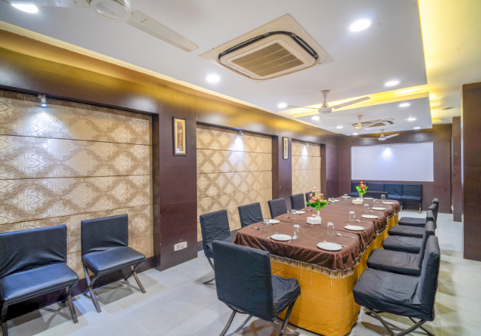 Private room seating for an intimate group