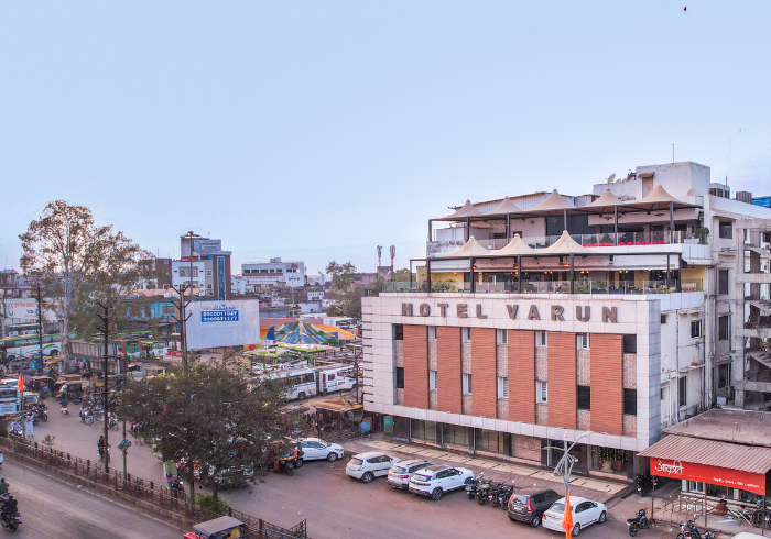 Hotel Varun building in daylight