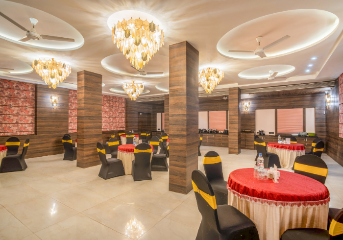 Perseus hall at Hotel Varun Guna