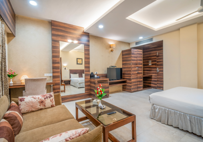 Super Deluxe room with dressing area